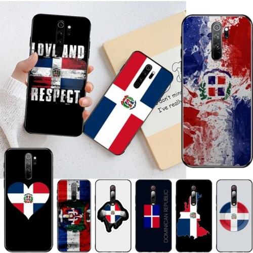 Dominican republic flag TPU Soft Silicone Phone Case Cover for Redmi Note 8 8A 8T 7 6 6A 5 5A 4 4X 4A Go Pro