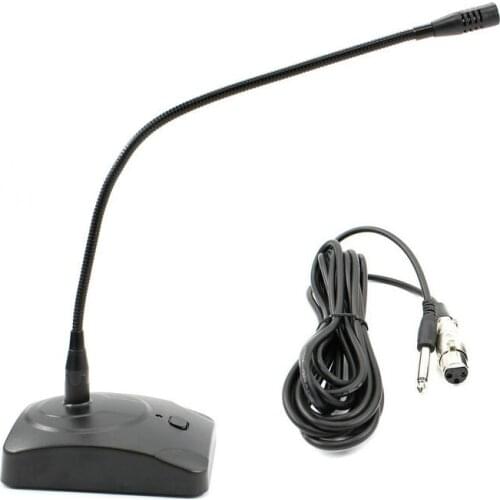 Best Desktop Standing Conference Microphone Meeting MIC Condenser Microphone With 4M Cable Flexible Gooseneck Microphone