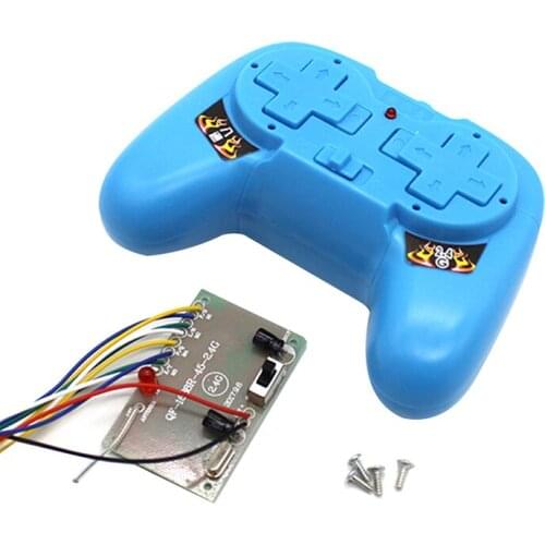 FEICHAO DIY 2.4G 50 Meter Remote Control 8CH with Receiver Board 4.5-6v for Tank Robot DIY Tool