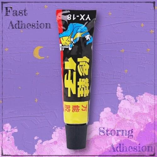 18ml Super Adhesive Repair Glue For Shoe Leather Rubber Canvas Tube Strong Bond Leather Rubber Sealer Shoe Care Tools