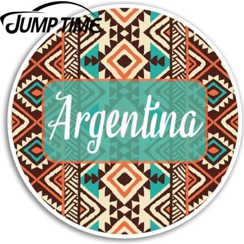 Jump Time Argentina Vinyl Stickers Travel Cool Sticker Laptop Luggage Decal Truck Window Car Wrap Car Accessories