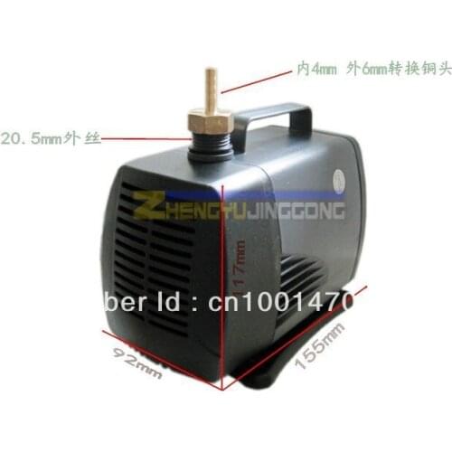 85w water pump Engraving machine spindle motor cooling pump/water pump/submersible pump