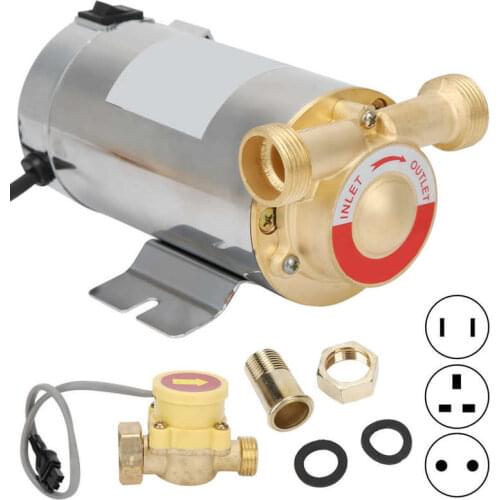 WG-100 100W Booster Pump Small Automatic Household Shower Water Heater Supply Kit Double Sided Impeller With Good Performance