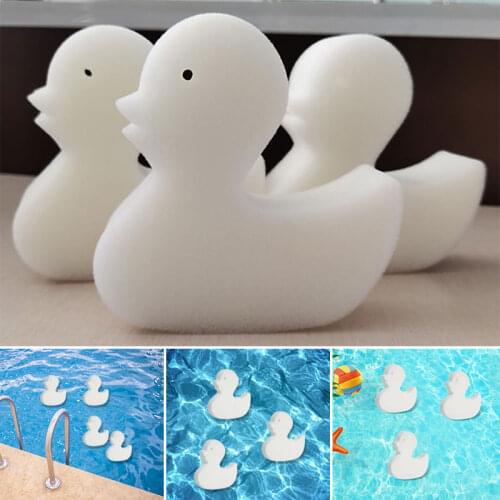 10PCs oil Absorbent cotton High efficiency Duck shaped filter Pool sponge Devours Scum Grime From Pools Filter For Swimming Pool