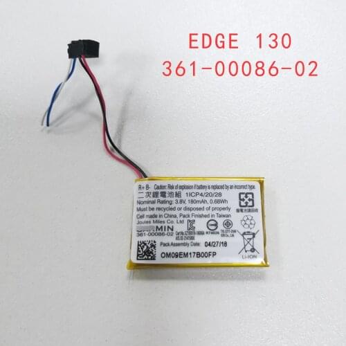 Battery For GARMIN Edge 130 Edge130 Rechargeable Li-ion Battery 361-00086-02 Bicycle Computer Accessories Replacement Parts