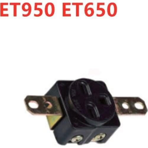 1pair Gasoline small generator accessories ET950 ET650 EF2600 800 Watt 3kw Japanese style plug and socket