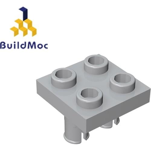BuildMOC Compatible Assembles Particles 15092 2x2 For Building Blocks Parts DIY enlighten block bric