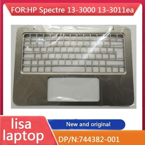 SuitaBle For HP Spectre 13-3000 13-3011EA Notebook Palm Pad Keyboard Cover Large Return Key Gold 744382-001 Brand New