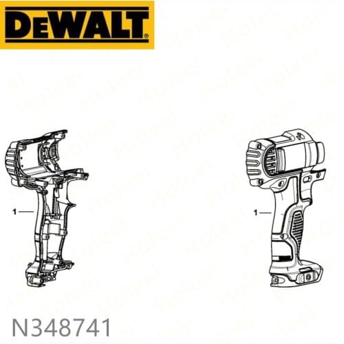 DEWALT CLAMSHELL Shell Case For DCF815 DCF813 N348741 Power Tool Accessories Electric tools part