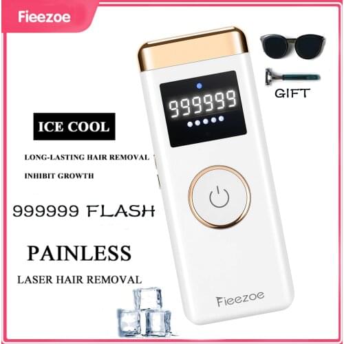 FIEEZOE 999999 Flash IPL Hair Removal Ice Cool Depilador A Laser Epilator For Women Permanent Laser Epilator Photoepilator