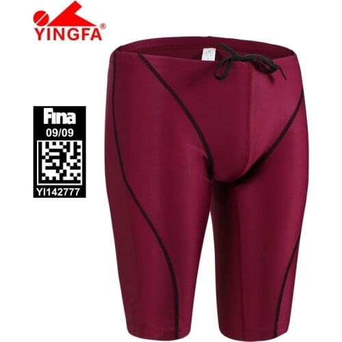 Yingfa Swimwear Men fina Swimsuit Competitive Swimming jammers For Boys Bathing Suit Mens Swim Shorts Swimming trunks swim suit