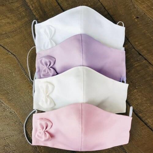 White Ivory Wedding Mask Stereoscopic Face Mask Hang-ear Shading Mask Jewelry Decoration Accessories Cover Face Bridal Masks