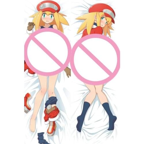 MMF hot game Mega Man Legends DASH characters sexy girl Roll Caskett pillow cover anime Dakimakura body Pillowcase