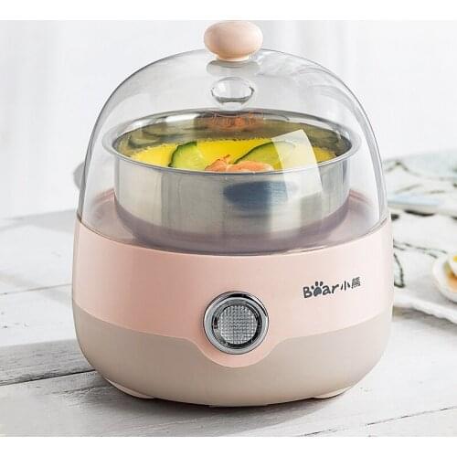 Bear Multifunctional Egg Steam Cooker Thickened Stainless Steel Steamer Bowl Eggs Boiler Breakfast Machine Boiler