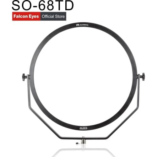 Falcon Eyes 68W Soft LED Video Light 3000-5600K Bi-color Continuous Lighting For Movie/Live Interview Photographic Lamp SO-68TD