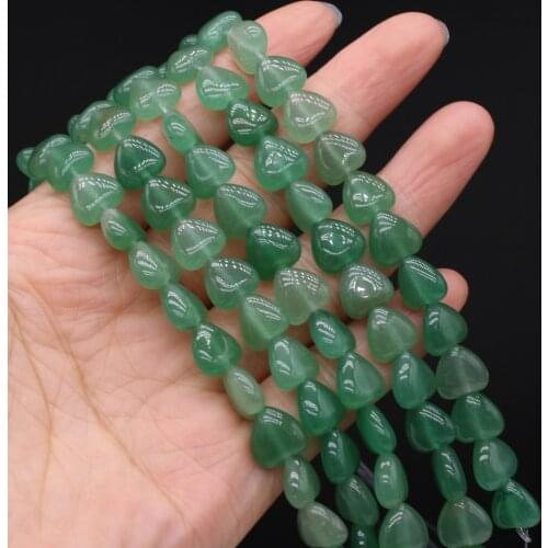 New Style Natural Stone Bead Green Aventurine Isolation Beads For Jewelry Making DIY Necklace Bracelet Earrings Accessory