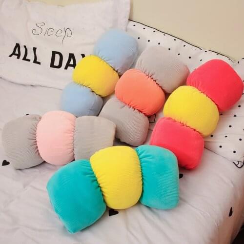 Candied Haws Office Nap Plush Pillows Soft Chair Back Cushion Bed Sleeping Body Pillow Decorative Cushions Super Soft Home Decor