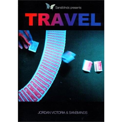 Travel (DVD And Gimmick) By Jordan Victoria Magic Trick,Stage,Street Trick,Card Magic,Close Up,Classic,Mentalism,Illusion