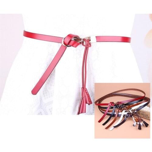 Thin Real Leather Belt Female Waistband Waist Band Women Wild Small Strap Lady Cinturon Mujer Cinto Feminino Cinturones