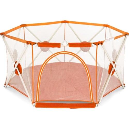 High quality 8 surface baby game fence baby toddler safety fence crawling mat fence indoor and outdoor play guardrail for kids