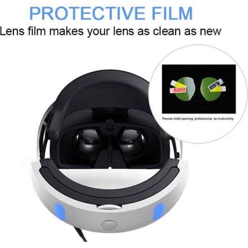 VR Glasses Protective Film VR Explosion Screen Protective Film Full Cover TPU Anti-Blue Light Film Cover For PS VR Accessories