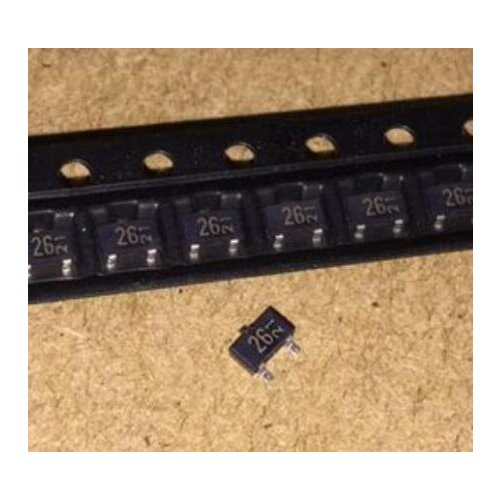 20pcs DTC144EKA DTC144 DTC144EK SOT-23 DTC144E MARKING 26