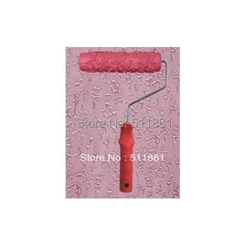 7'' NCCTEC Liquid wallpaper paint toller 180mm mould liquid wallpaper FREE shipping flower diatom ooze embossed roller