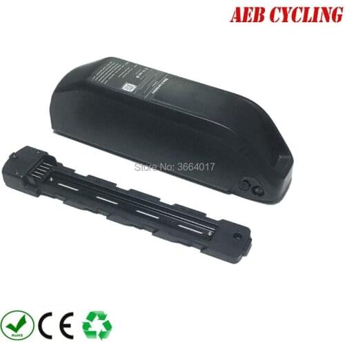 EU US free shipping and taxes high capacity 250W 350W 500W Li-ion 36V 15Ah 18Ah 19Ah 21Ah 24.5Ah polly shark down tube battery