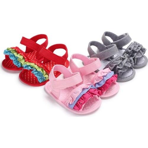 Baby polka dot wave pattern soft bottom non-slip soft bottom toddler shoes