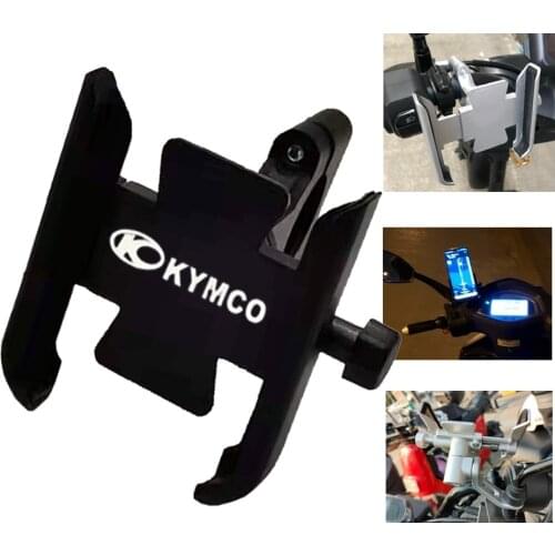 For KYMCO XCITING 250 300 350 400 500 kxct downtown Motorcycle accessories handlebar Mobile Phone Holder GPS stand bracket