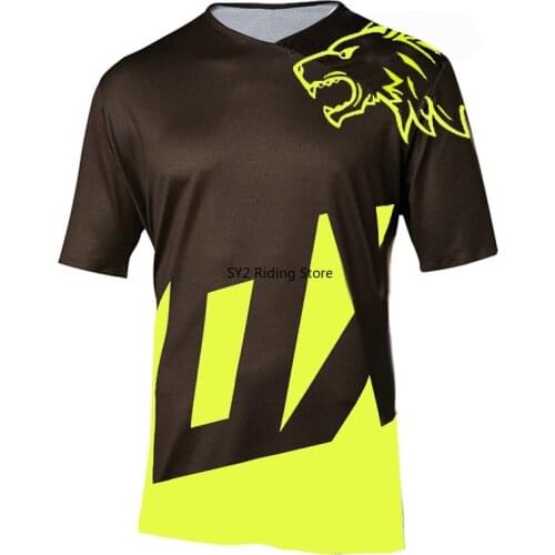 Motocross jersey 2021 Enduro Downhill Jersey Mountain Bike Racing Clothing Men MTB Shirt Long Moto Jersey Motocross