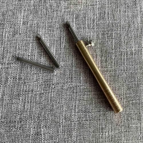Watch repair tool copper handle prying knife prying bottom cover knife warping watch back cover tool all steel prying bottom kni