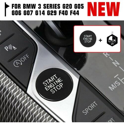 Engine Start Stop Button for BMW 3 Series G20 G05 G06 G07 G14 G29 F40 F44 Car One-click Start Decor Button Accessories