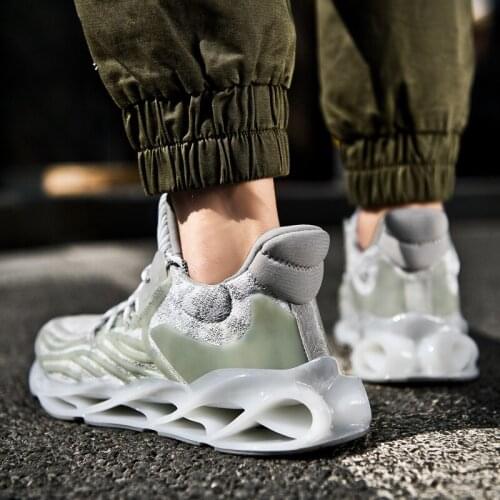 Sneakers Fashion Men Shoe Sneaker Air White Sneakers Men Casual Mesh Shoes Zapatillas Hip Hop Mens Mens Trainers