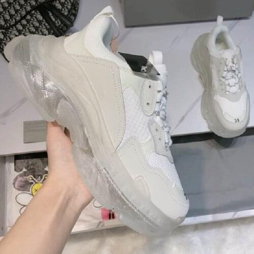 Running Woman Shoes Fashion Luxury Designer Trainer Shoes Chaussures Walking Sneaker Women New Shoes Vulcanized Men Lace Up