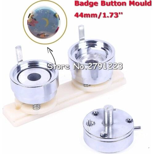 Round 44mm Interchangeable Die Mould for New Badge Machine Button Maker both Fit N3&N4 Button Machine