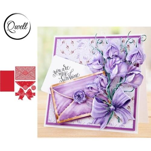 QWELL Envelope Metal Cutting Dies for Scrapbooking and Card Making Paper Embossing Craft New 2019 die cuts