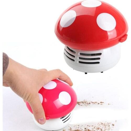Mini vacuum cleaner for Home Handheld Tabletop Car Vacuum Cleaner dust Filter Mushroom Vacuum Car Laptop Dust cleaner