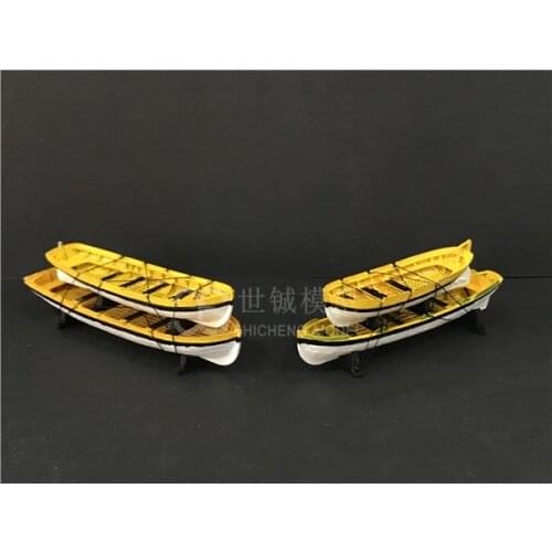 1:96 dinghy Model Ship Lifeboat Wooden Model Ship Kit mini lifeboat wooden model