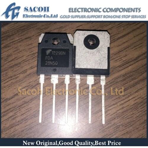 New Original 10PCS/Lot FDA28N50F FDA28N50 28N50 or FQA28N50F FQA28N50 TO-3P 28A 500V Power MOSFET transistor