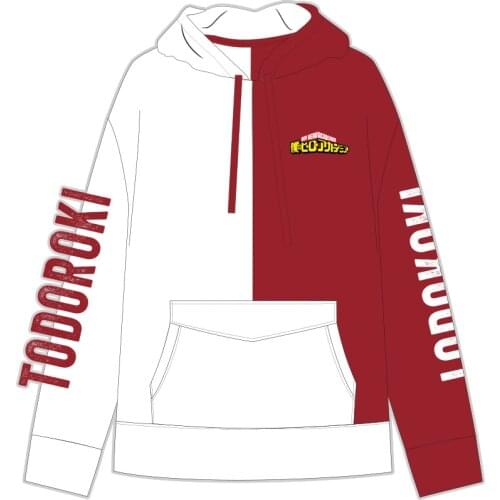 My Hero Academia Anime New Fashion Men Hooded Sweater For Autumn And Winter Women Daily Cosplay Clothes Children Plus Fleece Top
