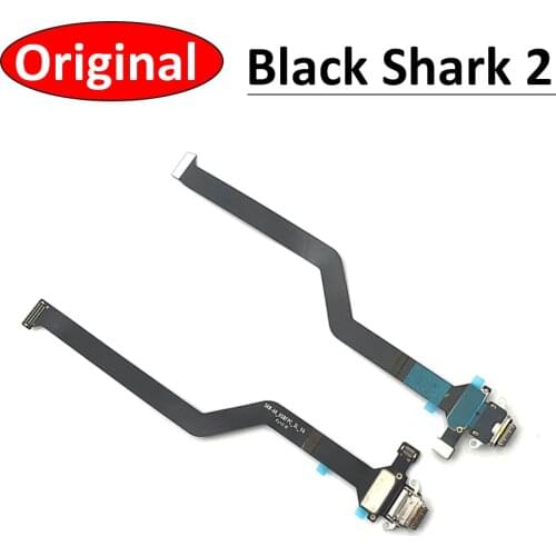 New Sim Card Reader Connector Board For Xiaomi blackshark Black Shark 2 Charging Port USB Dock Charge Flex Cable With Mic