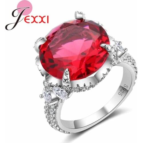 Wedding Rings For Women 925 Sterling Silver AAA Zirconia Jewelry Bague Bijoux Accessories Size 6 7 8 9 10 Wholesale