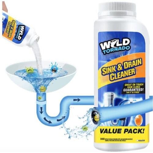 High Efficiency Cleaner Powerful Sink Drain Cleaner Portable Powder Cleaning Tool Super Clog Remover