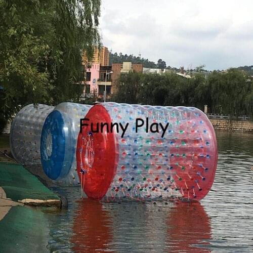 Skates roller Air Tight PVC orb balloon Inflatable Water Sports Game Wholesale Cheap funny water roller for summer season