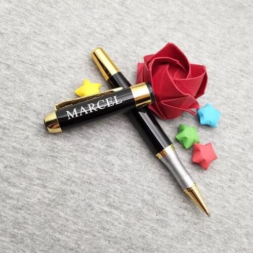 Personalized birthday gift pen for boys custom with your name text cute gifts for couples and lovers great writing GEL pen