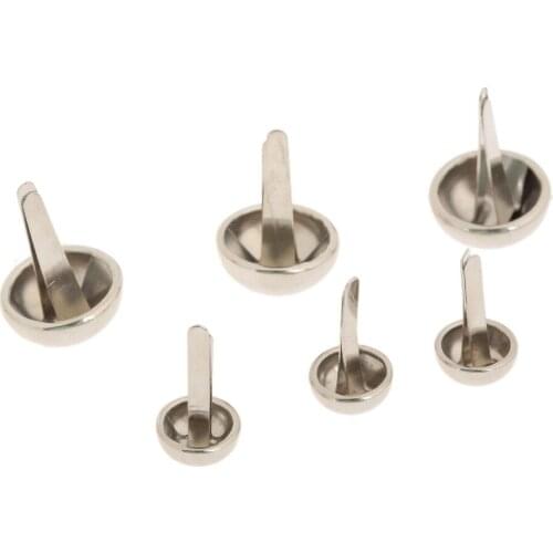 100pcs Upholstery Nail Furniture Decorative Pins Round Dome Head Nails Tacks Jewelry Box Decorative Tack Stud 8x16mm 12x19mm