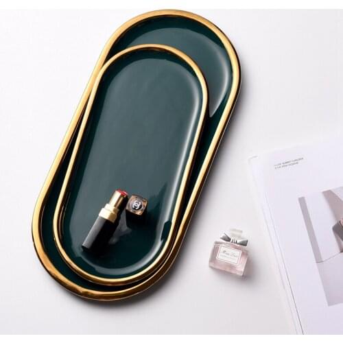 Nordic Home And Tablewares Light Luxury Blackish Green Ceramic Plate ceramic plate presentoir à dessert sushi plate тарелка кера