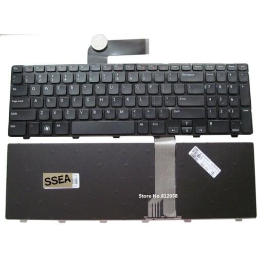 SSEA New US Keyboard black For Dell Inspiron 15R M5110 N5110 N 5110 M511R M501Z laptop