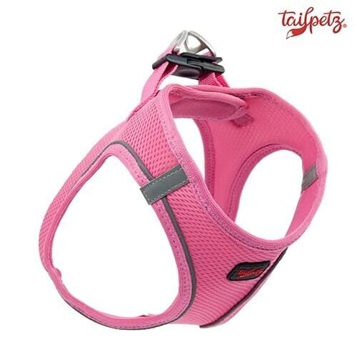 Tailpetz Airmesh Pink Cat Dog Chest Collar 424159539